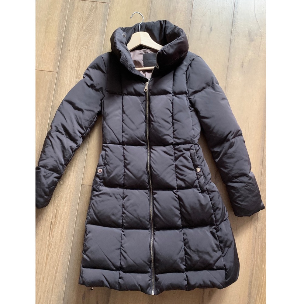 Massimo Dutti long puffer jacket